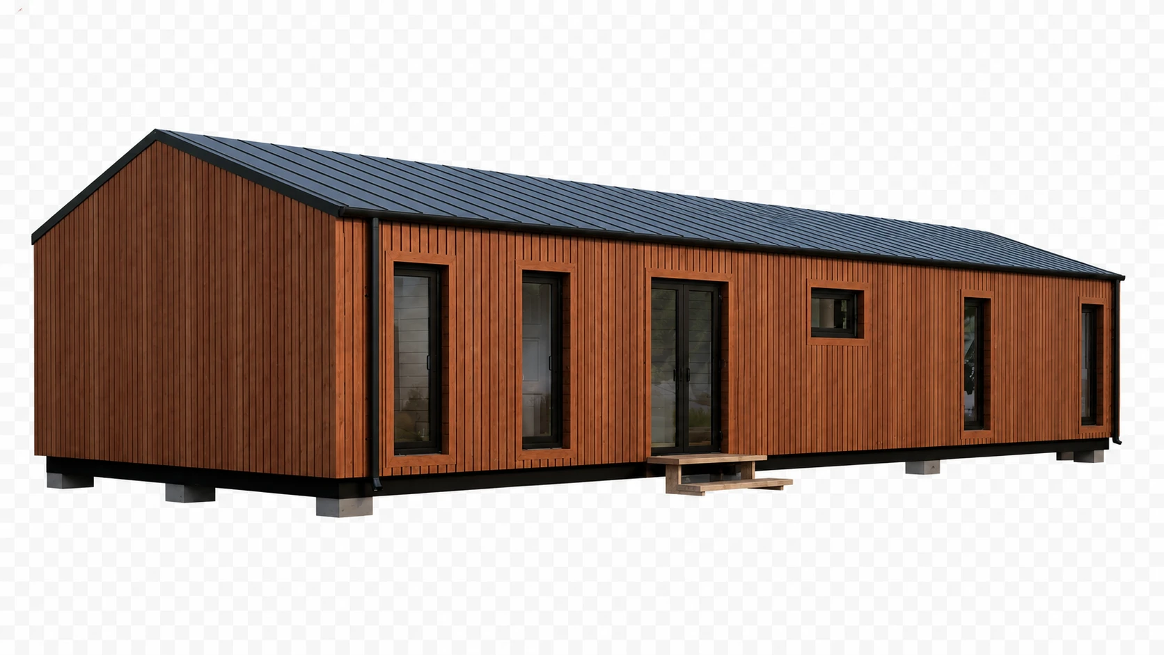 Thermowood 3 Bed Mobile Home 6m x 16m